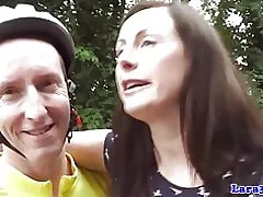 Euro Inggris milf dalam bercinta anal stoking