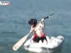 Menyenangkan film Jerman seks Partai di perahu